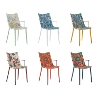 Kartell sedia H.H.H. Upholstered Fabric