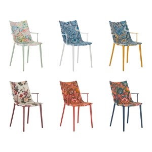Kartell H.H.H. Upholstered Fabric chair