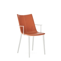 Kartell H.H.H. Leather chair