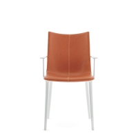 Kartell H.H.H. Leather chair