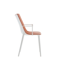 Kartell H.H.H. Leather chair