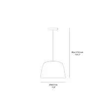 Astro Lighting Taiko 300 suspension lamp
