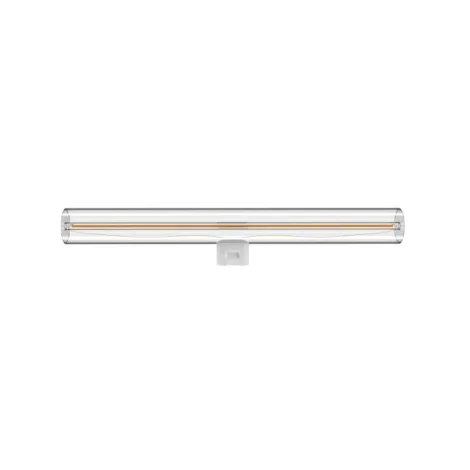 Daylight Lampadina LED S14D in vetro tubolare trasparente dimmerabile