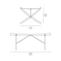&Tradition X HM13 coffee table