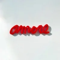 Slide Amore Message scritta decorativa