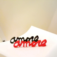 Slide Amore Message decorative writing