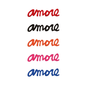 Slide Amore Message decorative writing