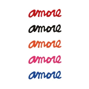 Slide Amore Message decorative writing