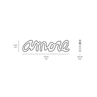 Slide Amore Message scritta decorativa