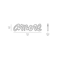 Slide Amore Message scritta decorativa