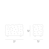 Meritalia La Michetta Arm 73 modular sofa