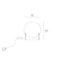 Terzani lampada da tavolo led