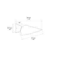 DCW Plume wall lamp