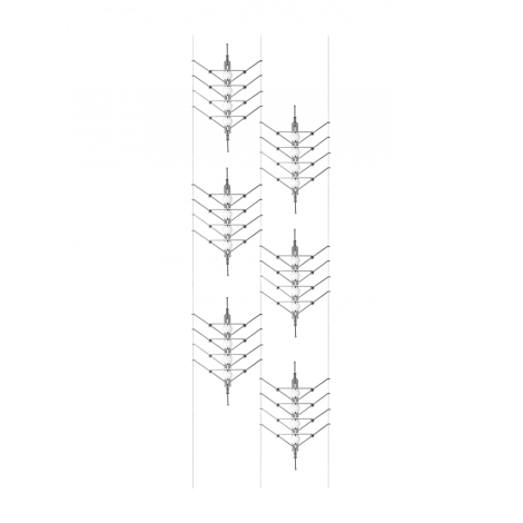 DCW module composition VVV suspension lamp