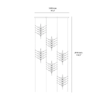 DCW module composition VVV suspension lamp DCW module composition VVV suspension lamp