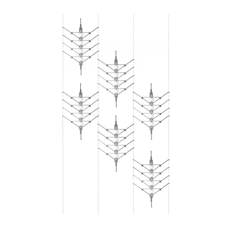 DCW module composition VVV suspension lamp