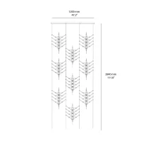 DCW module composition VVV suspension lamp DCW module composition VVV suspension lamp