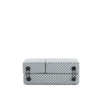 Kartell Trix Outdoor Obi Check pouf trasformabile