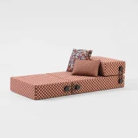 Kartell Trix Outdoor Obi Check pouf trasformabile Kartell Trix Outdoor Obi Check pouf trasformabile