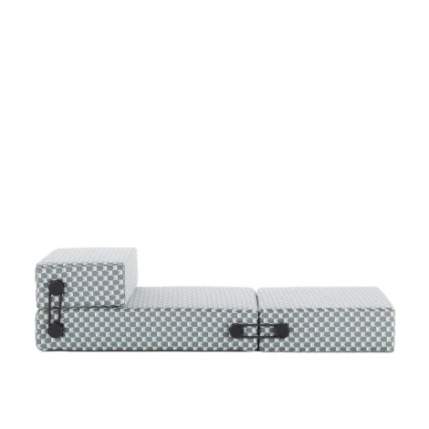 Kartell Trix Outdoor Obi Check pouf trasformabile