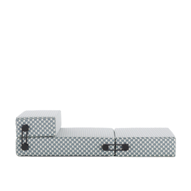 Kartell Trix Outdoor Obi Check pouf trasformabile Kartell Trix Outdoor Obi Check pouf trasformabile