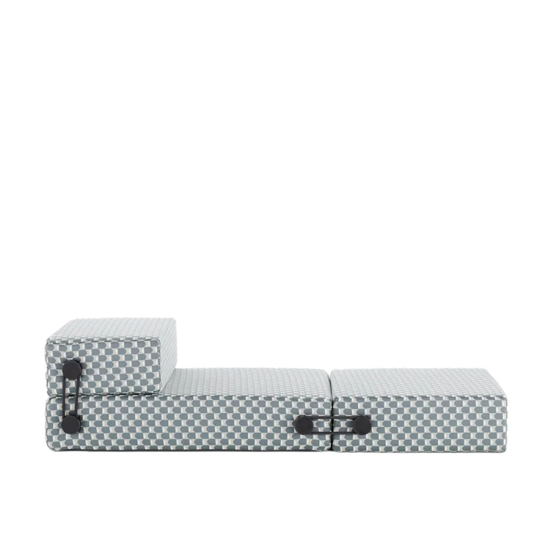 Kartell Trix Outdoor Obi Check pouf trasformabile Kartell Trix Outdoor Obi Check pouf trasformabile