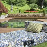 Kartell Trix Outdoor Artemis pouf trasformabile Kartell Trix Outdoor Artemis pouf trasformabile