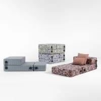 Kartell Trix Outdoor Artemis pouf trasformabile Kartell Trix Outdoor Artemis pouf trasformabile
