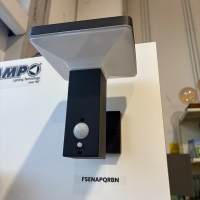 Lampo Applique Solar Led Quadrata lampada solare