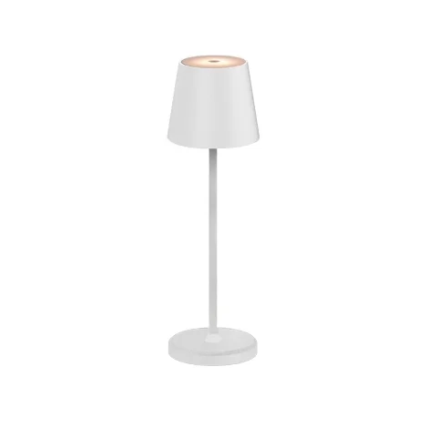 Lampo lampada da tavolo led a batteria base tonda