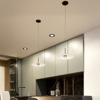 Beneito Faure Hat suspension lamp