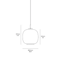 Louis Poulsen VL45 Radiohus 250 suspension Louis Poulsen VL45 Radiohus 250 suspension