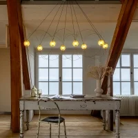 DCW Munari 8 suspension lamp