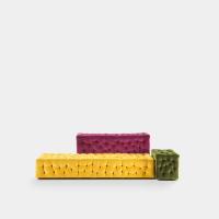 Meritalia La Michetta Pouff 115 modular sofa