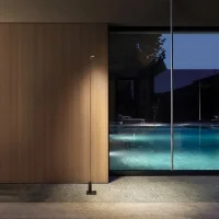 Luceplan Flia Double outdoor floor lamp Luceplan Flia Double outdoor floor lamp