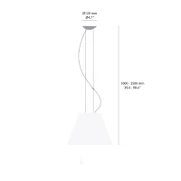 Luceplan Body for Lady Costanza suspension lamp Luceplan Body for Lady Costanza suspension lamp