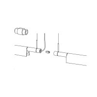 Luceplan Compendium 2-way linear joint