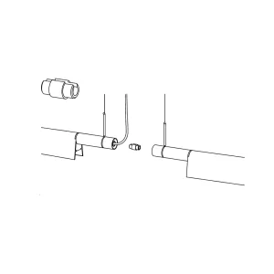 Luceplan Compendium 2-way linear joint