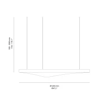 Luceplan Pétale Circle suspension lamp Luceplan Pétale Circle suspension lamp