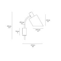 Nemo Lampe De Bureau wall lamp