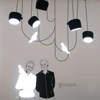 Flos AIM x 5 Punti Luce LED Lampada Sospensione Soffitto