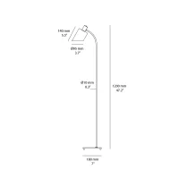 Nemo Lampe De Bureau floor lamp