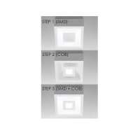 Ai Lati Lights Eclipse Bianco LED 14+14W 3000K Faretto Da Ai Lati Lights Eclipse Bianco LED 14+14W 3000K Faretto Da