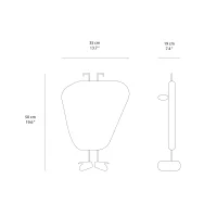Meritalia La Michetta Friend table lamp