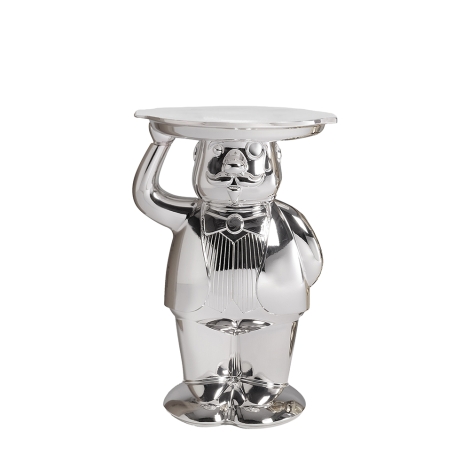 Slide Ambrogio Chrome decorative table
