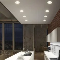 Ai Lati Lights Eclipse White LED 14+14W 3000K Recessed