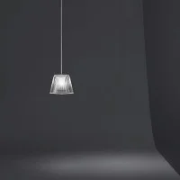 Flos Romeo Babe S Suspension Lamp in Borosilicate And