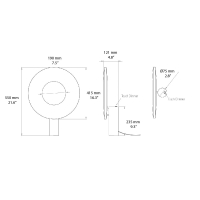 DCW Iris table lamp