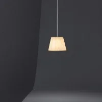 Flos Romeo Babe Soft S Suspension Lamp in Borosilicate Glass