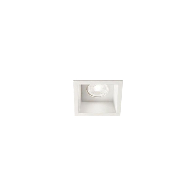 Isyluce Simplie faretto quadrato da incasso GU10